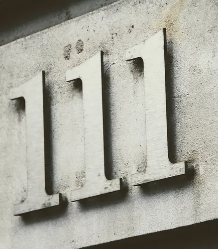 Iron Address Number House Number 2 Small 6 - Heavy Duty Metal House Numbers and Letters House Signs