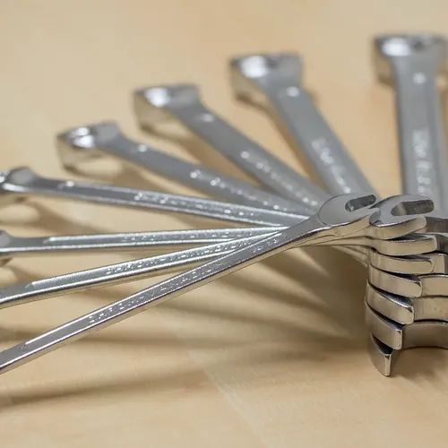 Mini Pocket Wrench Multi-purpose Hard Stainless Steel Wrench With Feet