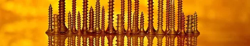 The Hillman Group 70965 6 X 1-Inch Flat Head Square Drive Wood Screw Zinc 100-Pack