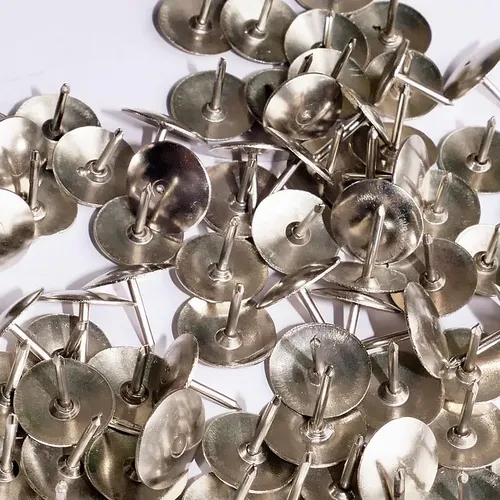 Bluemoona 20Pcs - 34 19mm Pyramid Nail Tack Decorative Head Push Pins Pad Fabric Button Bronze Model  Tools Hardware store