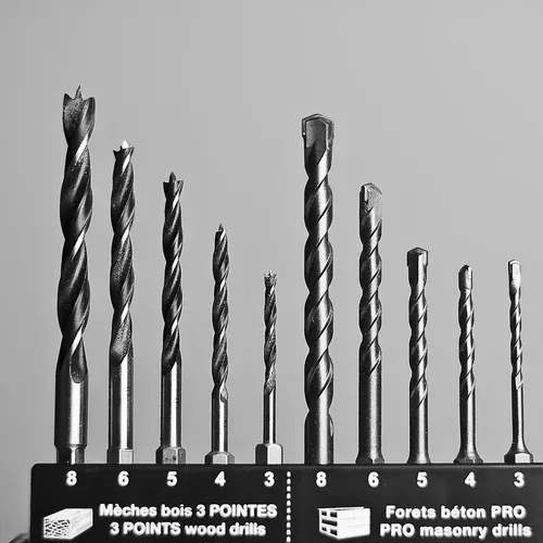24mm Threaded Tip Hex Shaft Wood Auger Drill Bit 60cm Length