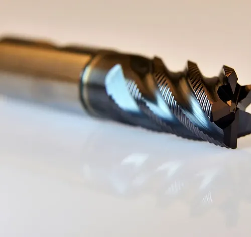Drill America MMO12-2FSE-BN Solid Carbide End Mill Polished Finish 2 Flute Ball End 1 Cutting Length 12 Cutting Diameter 3 Length 12 Shank Pack of 1