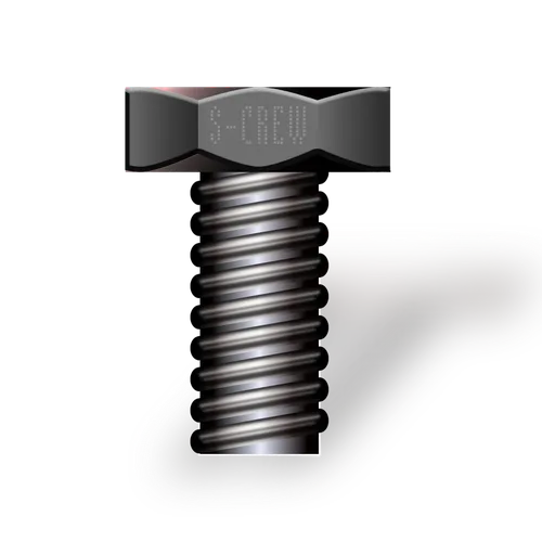Steel Thread Cutting Screw Black Oxide Finish 82 Degree Flat Undercut Head Phillips Drive Type F 4-40 Thread Size 12 Length Pack of 100