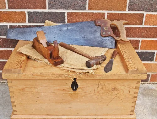 Taytools 469591 Fore Bench Hand Plane 6 18 Inch Sole Ductile Cast Body Lapped Sides and Bottom Blade RHC 55-60 Sapele Handle and Tote