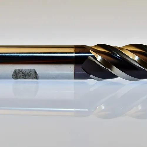 uxcell Woodwork 89mm Cutting Dia 4 Flutes HSS Counterbore End Mill