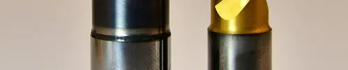 14 Tip Dia x 34 Flute Length - HSS Tapered End Mill - 10 Degree Per Side