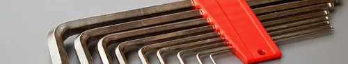 Long Arm Black Hex Allen Key Wrench 316 Inch - Qty 25