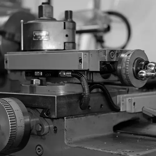 JET GH1440ZX Lathe with ACU-RITE 200S DRO and Collet Closer Installed
