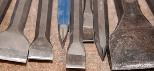 SDS PlusÂ Chisel Set Flat Pointed Spade